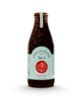 Espresso No. 1 von Lena & Louise Coffees in der Mehrwegflasche – kräftiger Espresso aus Brasilien und Indien mit dunkler Schokolade, braunem Zucker und Karamell.