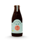 Bio Café Crema No. 10 von Lena & Louise Coffees in der Mehrwegflasche – vollmundiger Bio-Kaffee mit Haselnuss und Rohrzuckersüße.